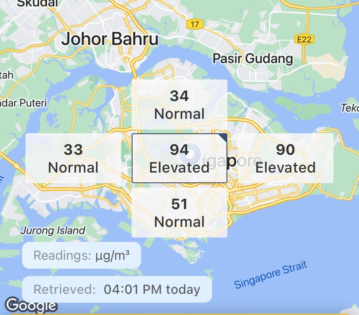 Serene Hot Spots Detected In Johor; Moderate Psi Recorded In Singapore Amid Haze Concerns Artwork in 4K